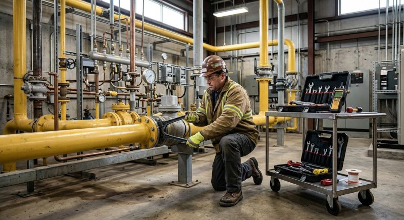 Commercial Gas Piping in Fredericksburg, VA