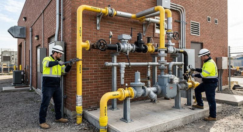 Commercial Gas Piping in San Antonio, TX