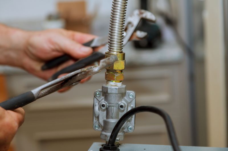 Secure Gas Line Connection