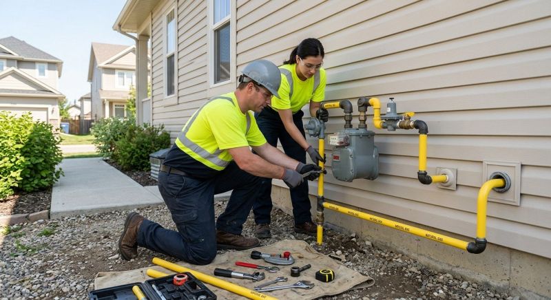 Gas Line Repair in Annapolis, MD