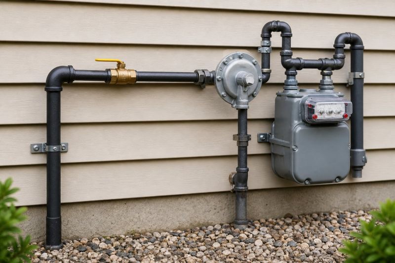 Home Gas Line Installation in Fredericksburg, VA