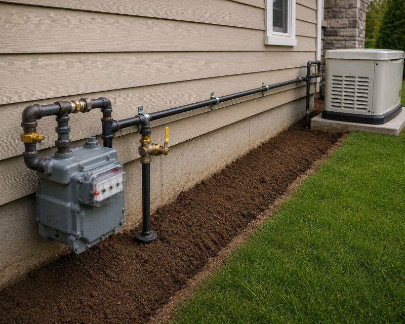 Natural Gas Line Installation in Sacramento, CA