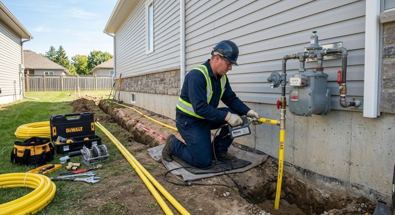 Natural Gas Line Installation in West Palm Beach, FL