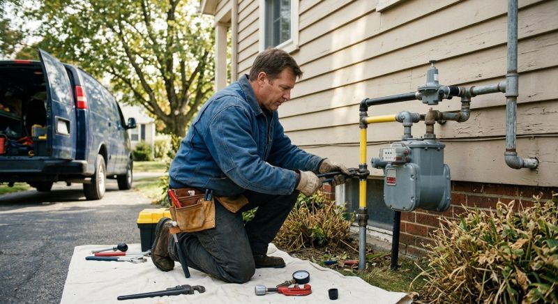 Natural Gas Line Installation in Austin, TX