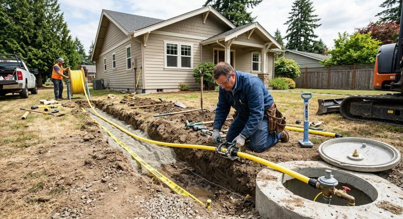 Propane Line Replacement in Austin, TX