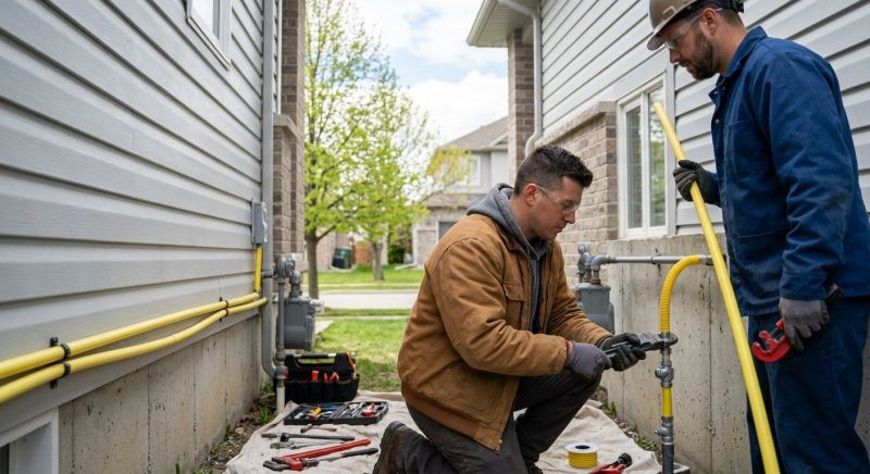 Home Gas Line Installation in Fredericksburg, VA